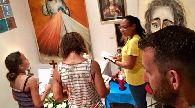 Le centre Miséricorde Divine continue ses 12 jours en l&rsquo;honneur du Père Eternel.
