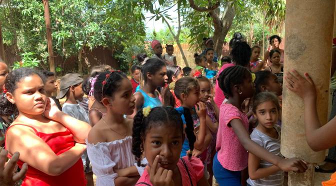 Dimanche de la Divine Miséricorde en faveur des enfants démunis de la Havane.