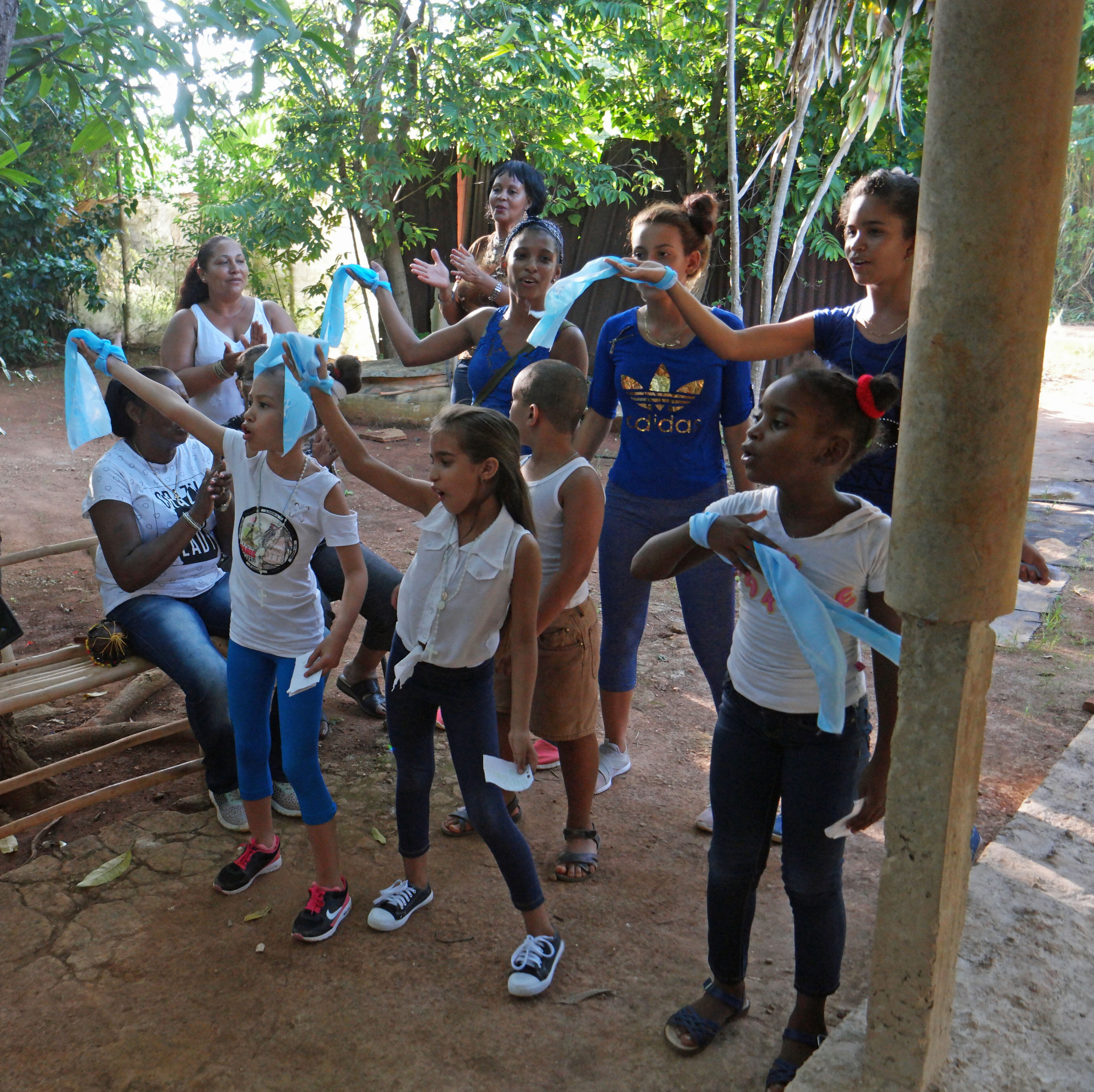 Procession Vierge Marie Cuba